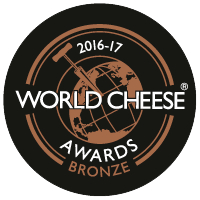Bronze Medal in the World Cheese
Awards 2016