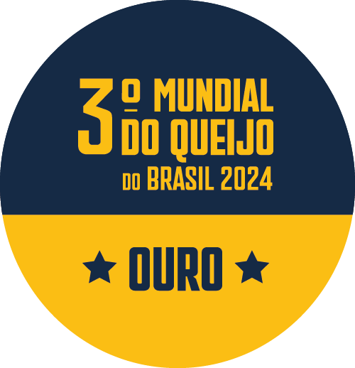 Gold Medal in the Mundial do Queijo do Brazil 2024