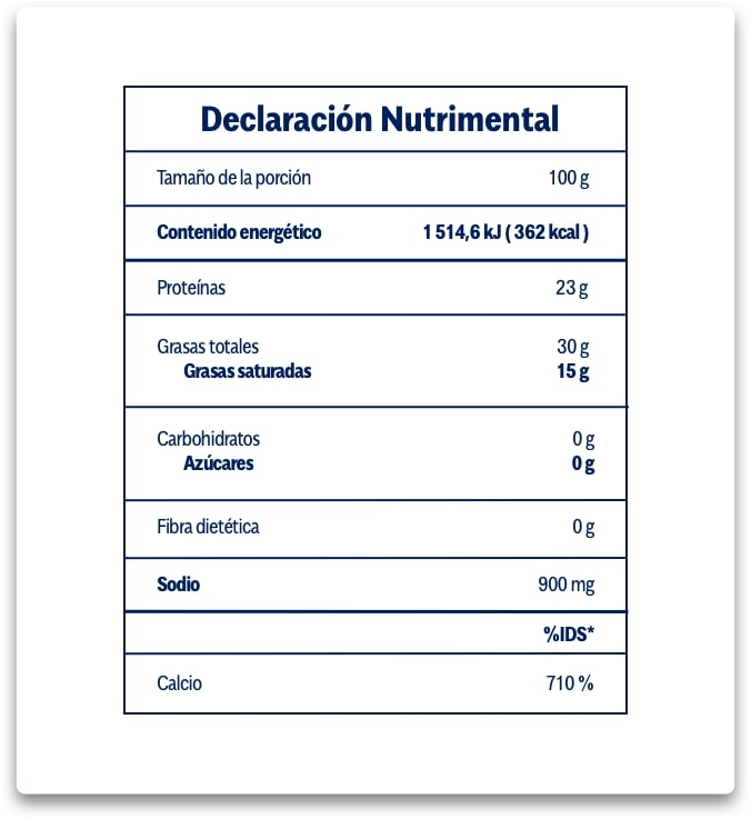 queso Queso Adobera ingredientes